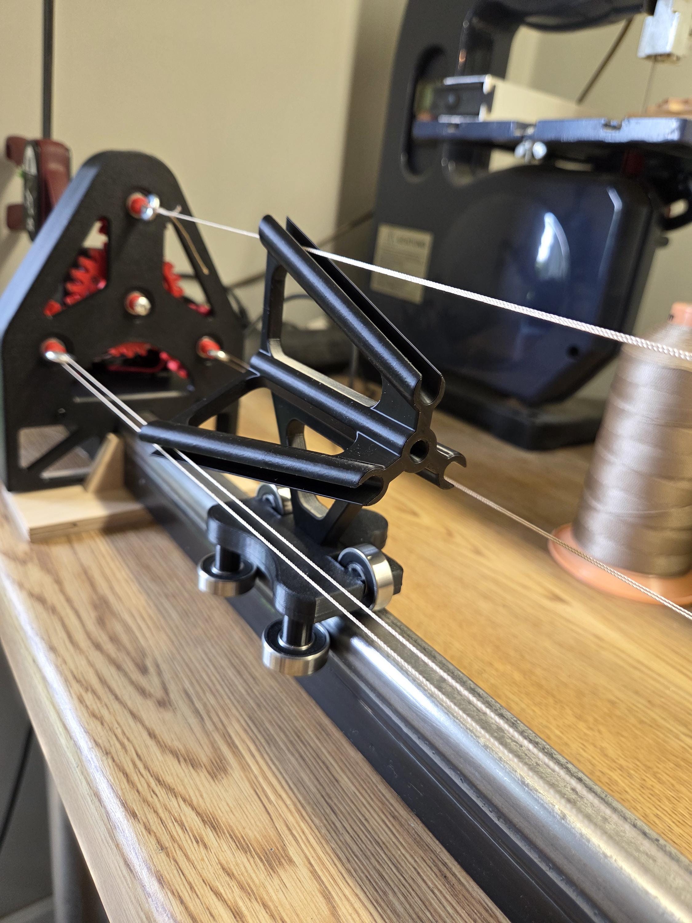 The RopeMaster 4000 on a workshop bench